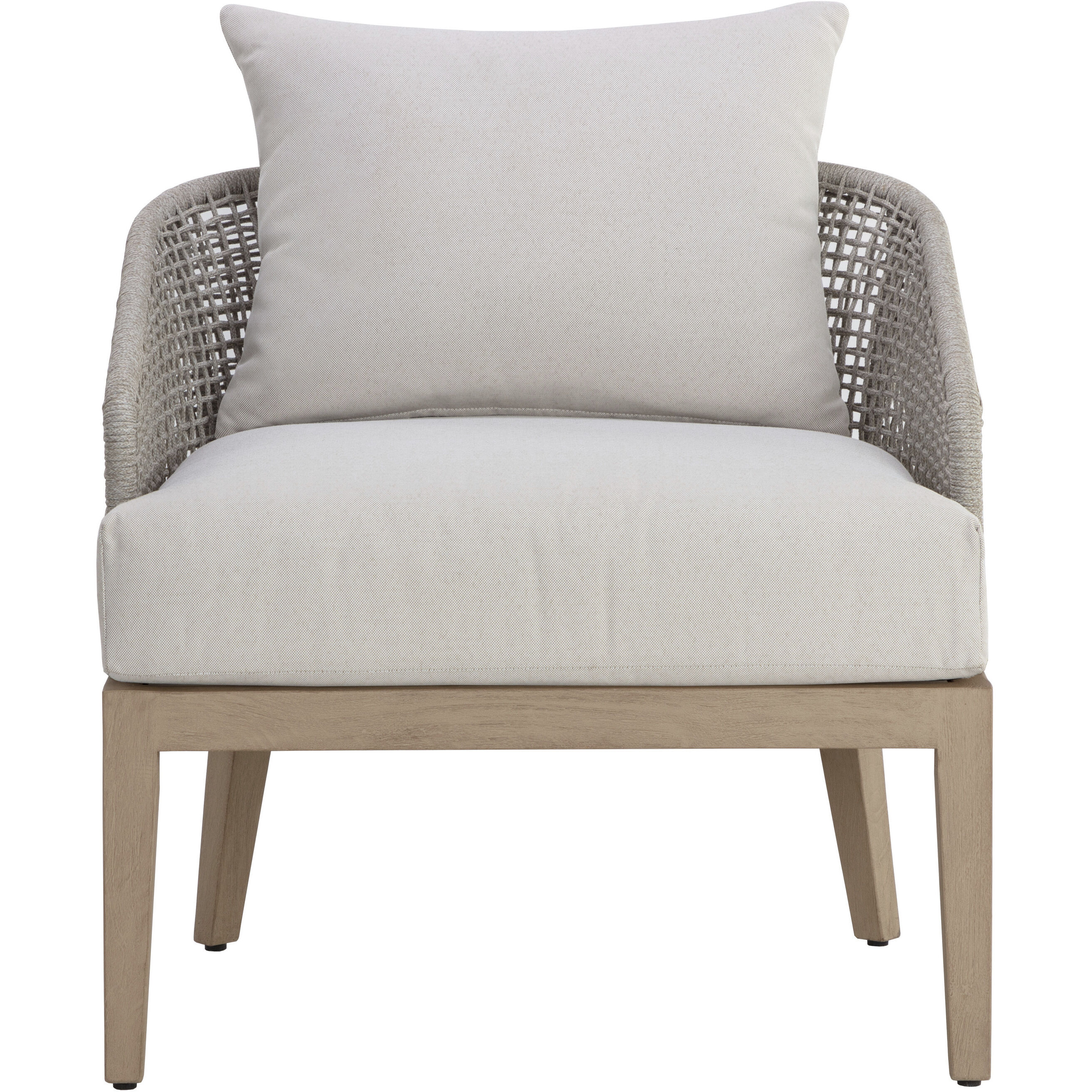 Capri Drift Brown / Palazzo Cream Outdoor Lounge Chair